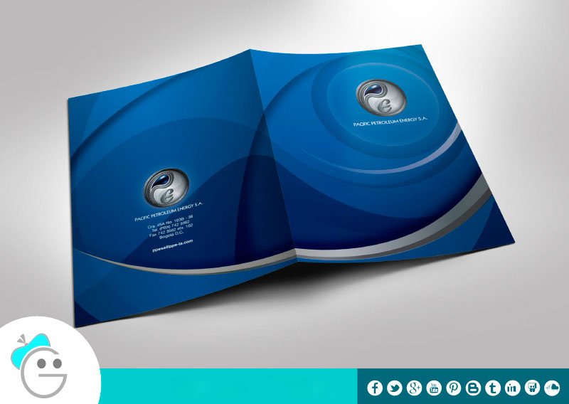 Diseño de carpetas presentación