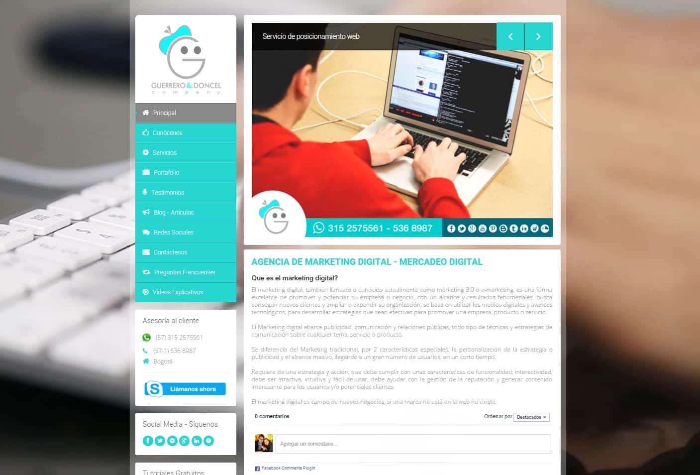 Servicios de agencia de publicidad en Bogotá